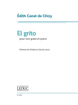 El Grito. Voix Grave de Chizy Edith Canat Partition Mélodies