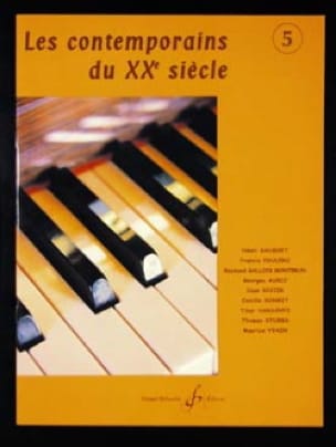 Les Contemporains Du 20ème Siècle Volume 5 - Partition - Piano