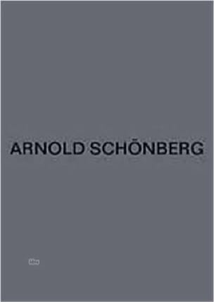 Sämtliche Lieder SCHOENBERG Partition Mélodies