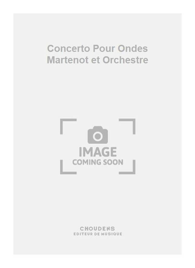 Concerto Pour Ondes Martenot Marcel Landowski Partition