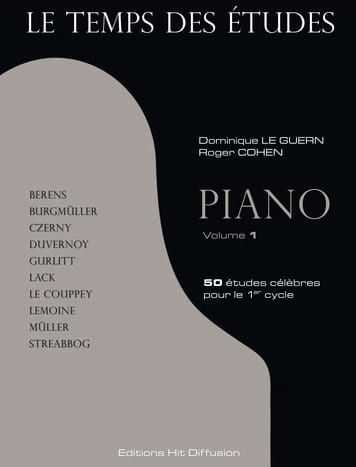Le Temps des Etudes Volume 1 - Partition - Piano