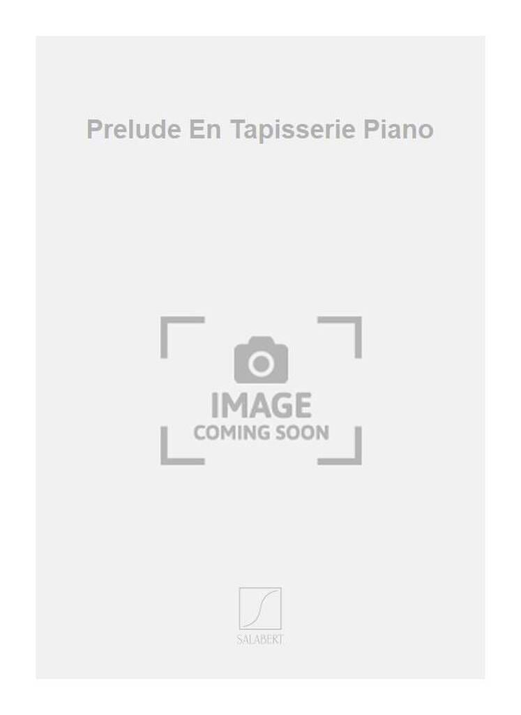 Prélude en tapisserie SATIE Partition Piano