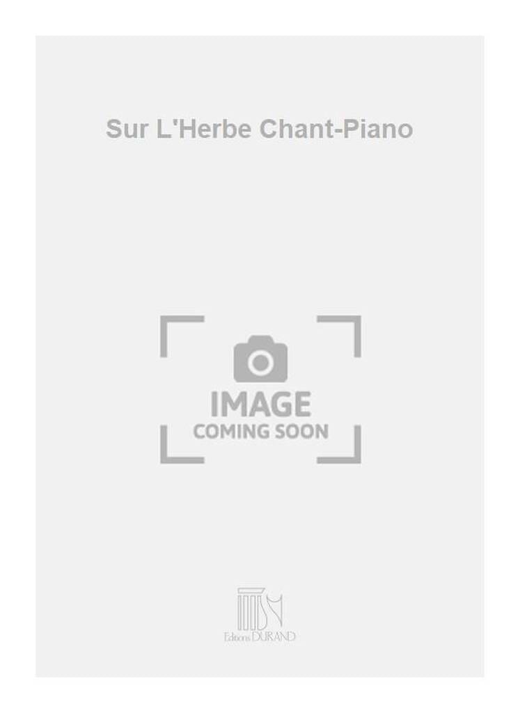 Sur L'herbe RAVEL Partition Mélodies