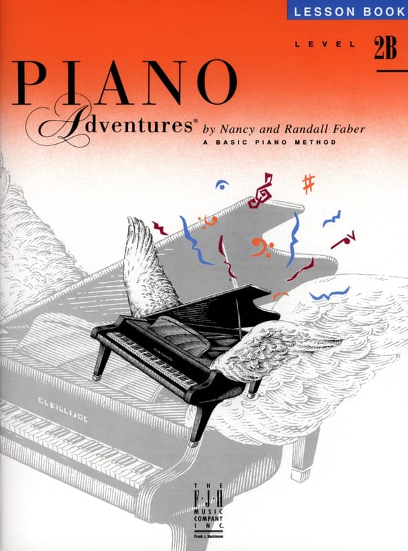 Piano Adventures - Lesson Book - Level 2B Nancy Faber Partition Piano