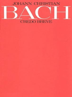 Credo Breve Johann Christian Bach Partition Chœur
