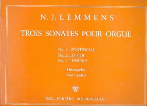 Sonate n° 2. O Filii Nicolas-Jacques Lemmens Partition Orgue