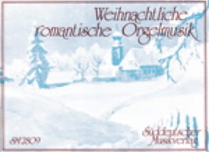 Noëls romantiques Partition Orgue