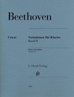 Variations pour Piano Volume 2 BEETHOVEN Partition Piano
