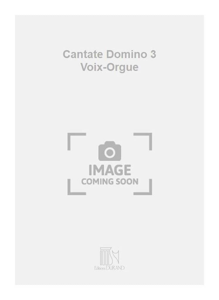 Cantate domino Vincent d' Indy Partition Chœur