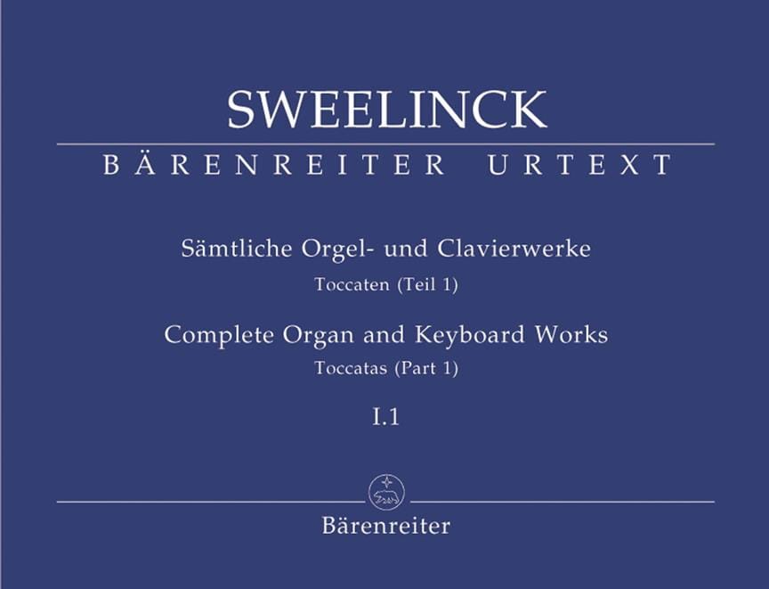 Oeuvre pour orgue et clavier Volume 1-1 - Jan Pieterszoon Sweelinck