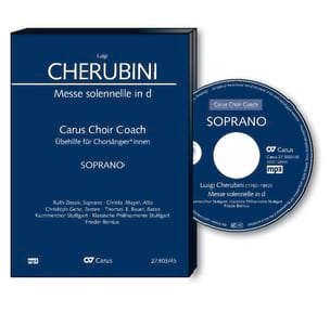 Messe solennelle en ré mineur CD Soprano CHERUBINI Partition Chœur