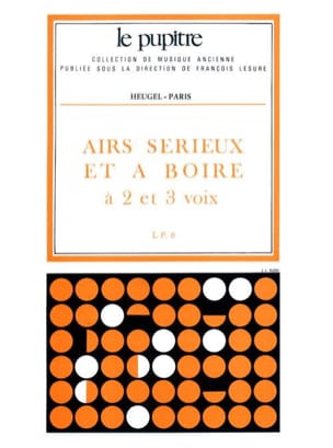 Airs sérieux et à boire Partition Chœur