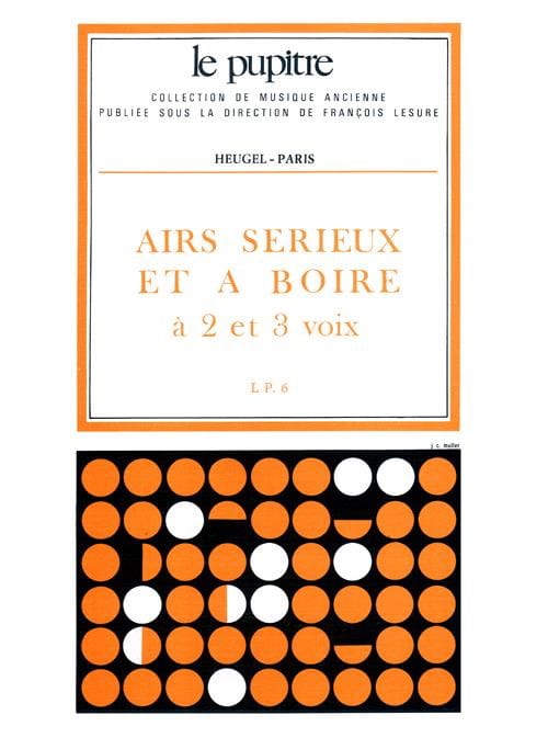Airs sérieux et à boire - Partition - Chœur
