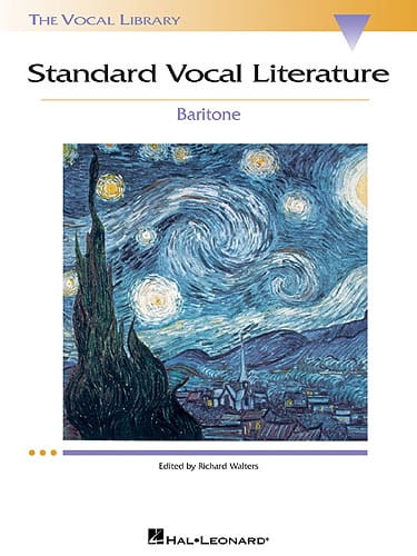 Standard Vocal Literature. Baryton - Partition - Mélodies