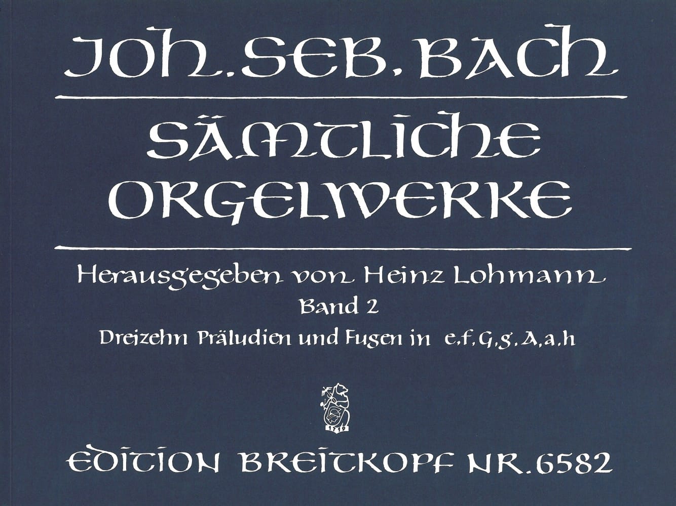 Sämtliche Orgelwerke Volume 2 BACH Partition Orgue