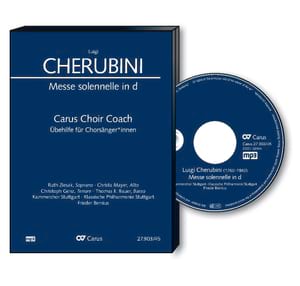 Messe solennelle en ré mineur CD Tenor CHERUBINI Partition Chœur