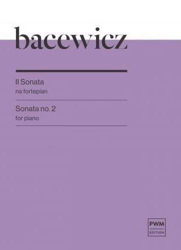 Sonata n° 2 - Grazyna Bacewicz - Partition - Piano
