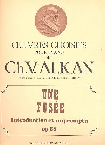 Une Fusée Introduction et Impromptu Op. 55 ALKAN Partition Piano
