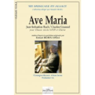 Ave Maria. Choeur - GOUNOD / BACH - Partition - Chœur