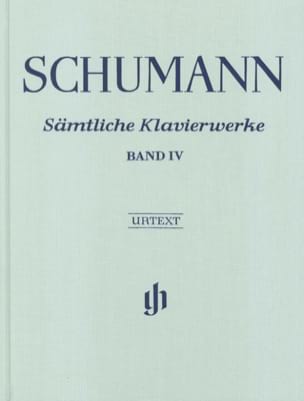 Ouvres pour Piano - Volume 4 - Relié Robert Schumann Partition Piano