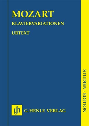 Variations pour Piano MOZART Partition Piano