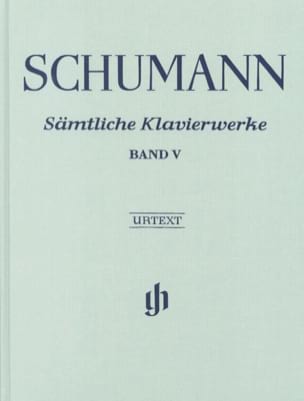 Klavierwerke. Volume 5 - Relié Robert Schumann Partition Piano