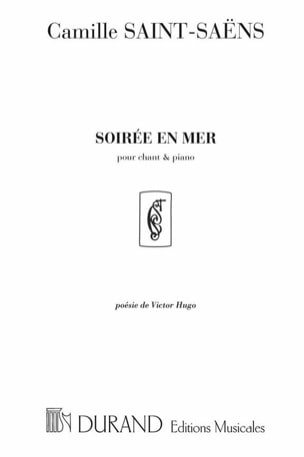 Soirée en Mer SAINT-SAËNS Partition Mélodies