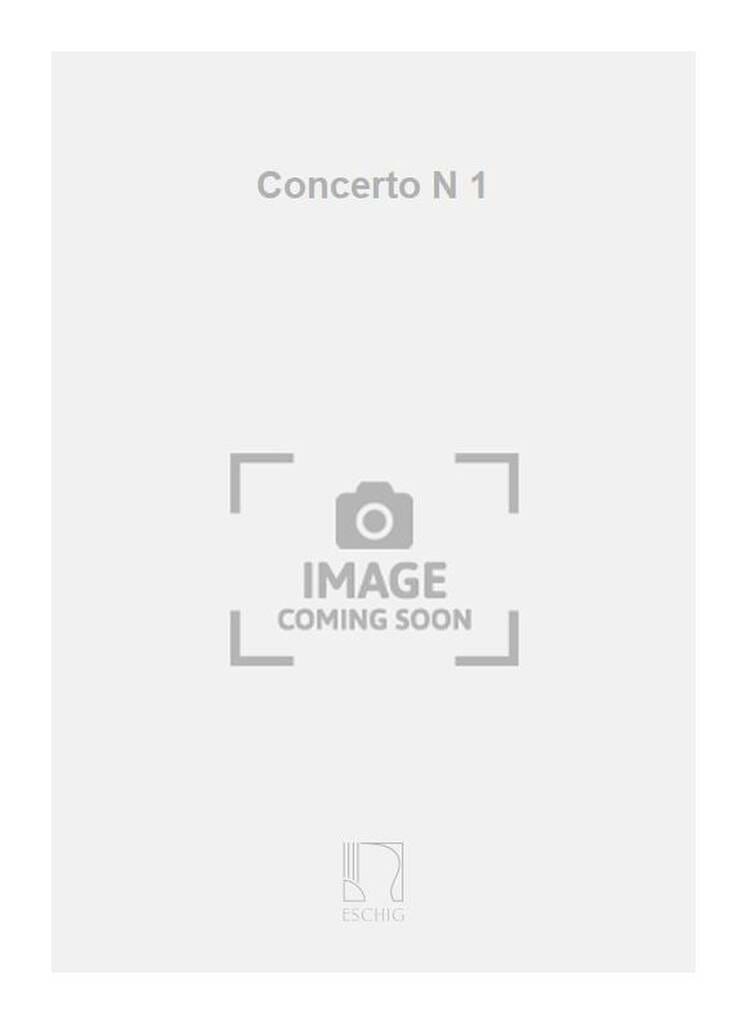 Concerto pour Piano N° 1 VILLA-LOBOS Partition Piano