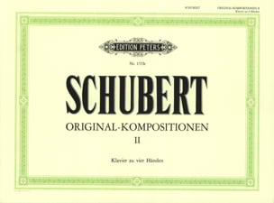 Original Kompositionen Volume 2. 4 Mains SCHUBERT Partition Piano