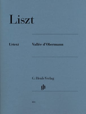 Vallée d'Obermann LISZT Partition Piano
