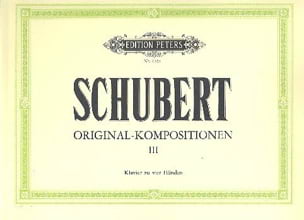 Original Kompositionen Volume 3. 4 Mains SCHUBERT Partition Piano