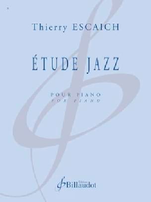 Etude Jazz Thierry Escaich Partition Piano