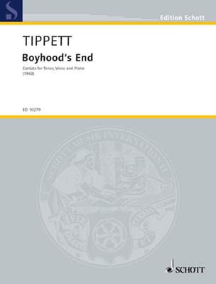 Boyhood's End Michael Tippett Partition Mélodies