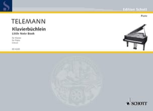 Klavierbüchlein TELEMANN Partition Clavecin