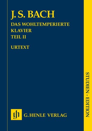 Le Clavier Bien Tempéré Volume 2 BACH Partition Petit format