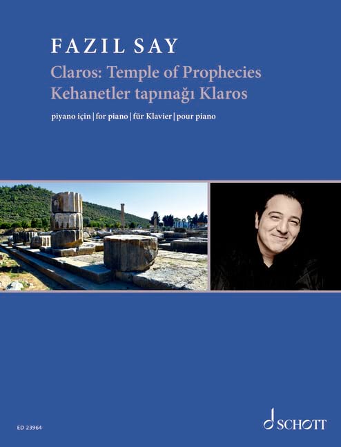 Claros: Temple of Prophecies op. 112 Fazil Say Partition Piano