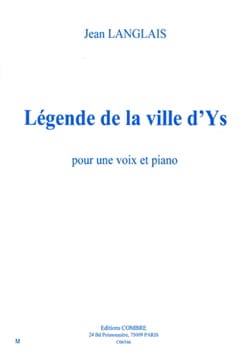 Légende de la Ville d' Ys Jean Langlais Partition Mélodies