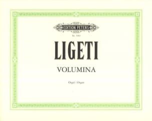 Volumina LIGETI Partition Orgue