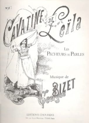 Me Voilà Seule. Pêcheurs de Perles Air N° 7 BIZET Partition Opéras