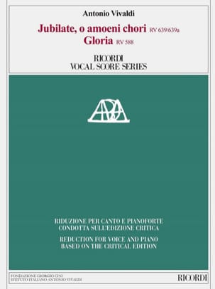 Jubilate, o amoeni chori RV 639/639a - Gloria RV 588 - VIVALDI