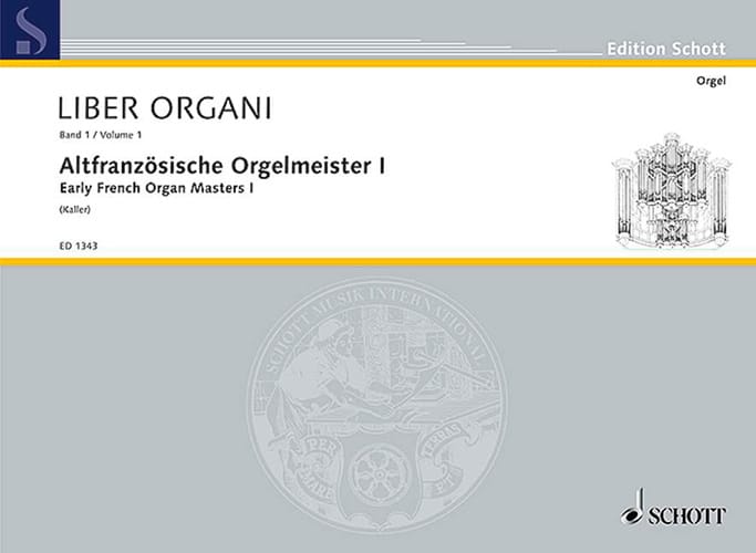 Altfranzösische Orgelmeister 1 Partition Orgue