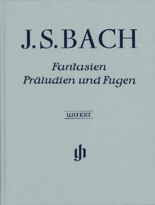 Fantasies, Préludes et Fugues - Relié BACH Partition Piano