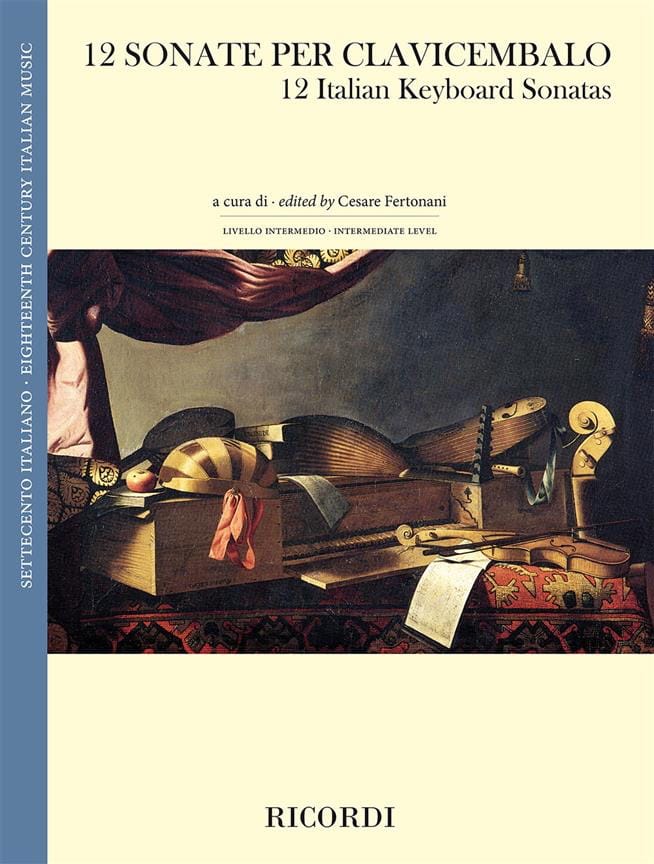 12 Sonates pour Clavecin Partition Clavecin