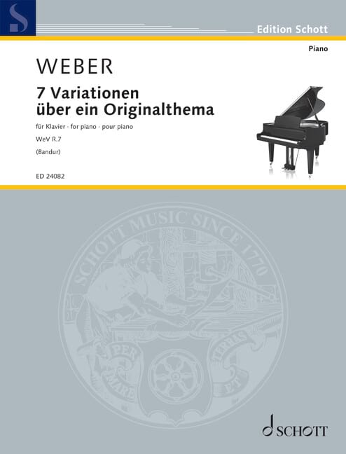 7 Variationen über ein Originalthema op. 9 WeV R.7
