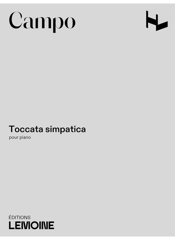 Toccata Simpatica Régis Campo Partition Piano