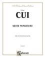Suite Miniature. 4 mains César Cui Partition Piano