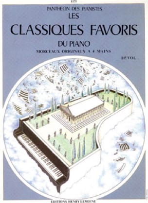 Classiques Favoris Volume 11. 4 Mains Partition Piano