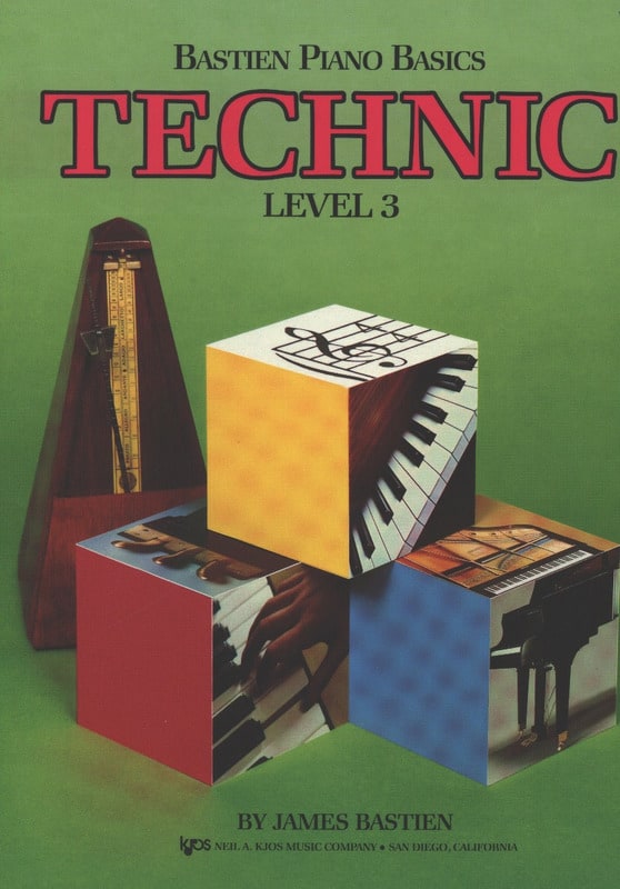 Méthode de Piano Bastien - Technic Level 3 BASTIEN Partition Piano
