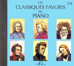 Classiques Favoris Volume 1A - CD Partition Piano