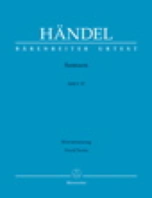 Samson HWV 57 HAENDEL Partition Chœur